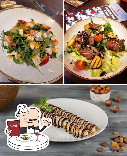 Блюда в "Шоколаднице"