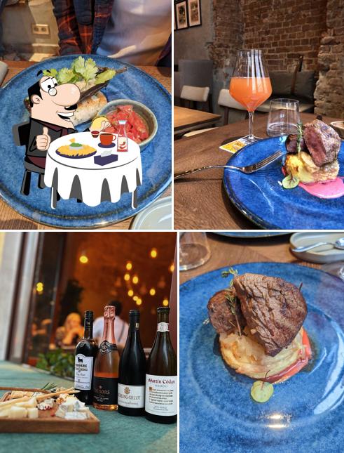 Сырная тарелка в "Études Café"