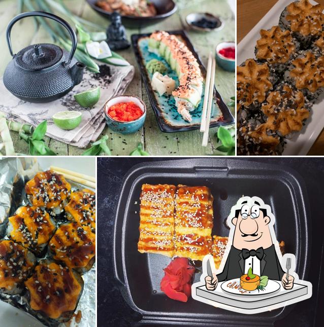 Блюда в "Тото суши и пицца"