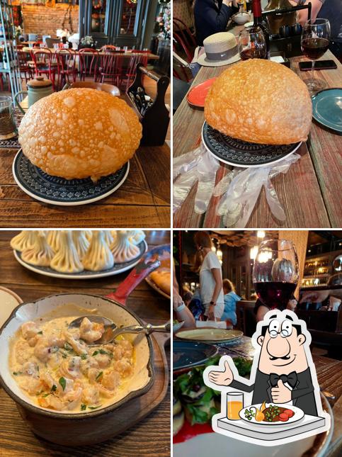 Блюда в "Грузинском ресторане Супра"