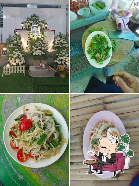 ร้านลาบกาฬสินธุ์@บ้านหมอสอ@กาญจนบุรี