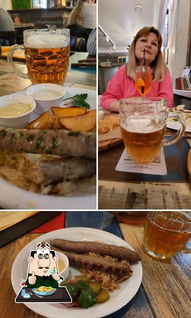 Еда в "Даче Гашека"