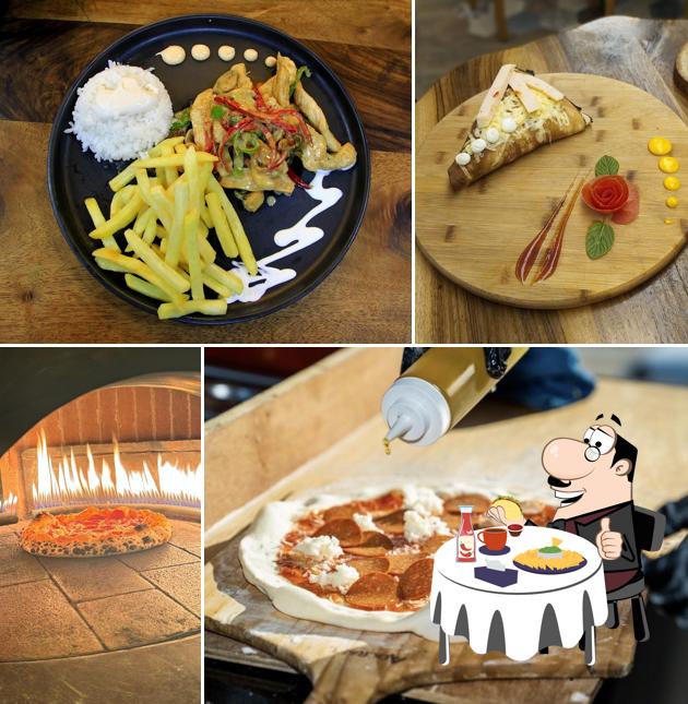 Scorpion pizza food truck