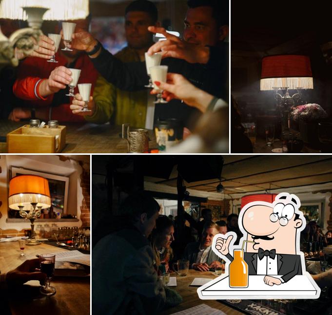 "Ставников" предоставляет гостям большой выбор напитков