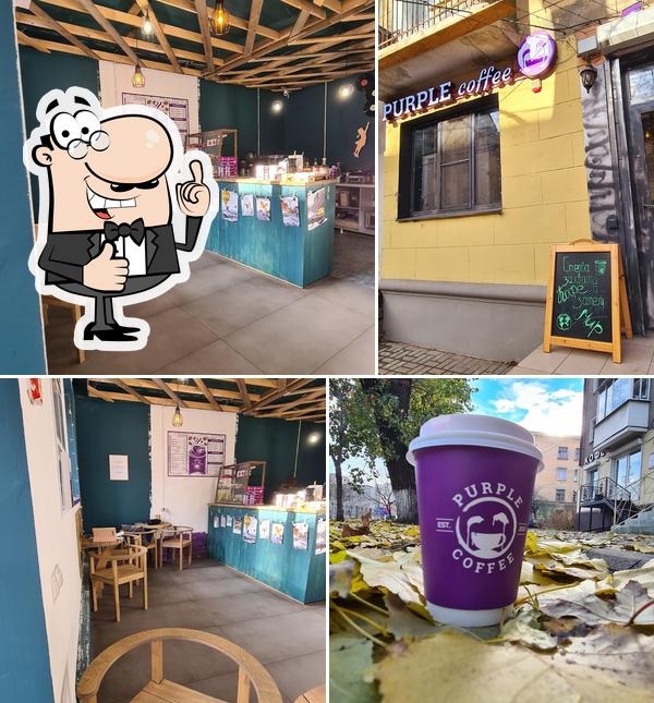 Purple coffee