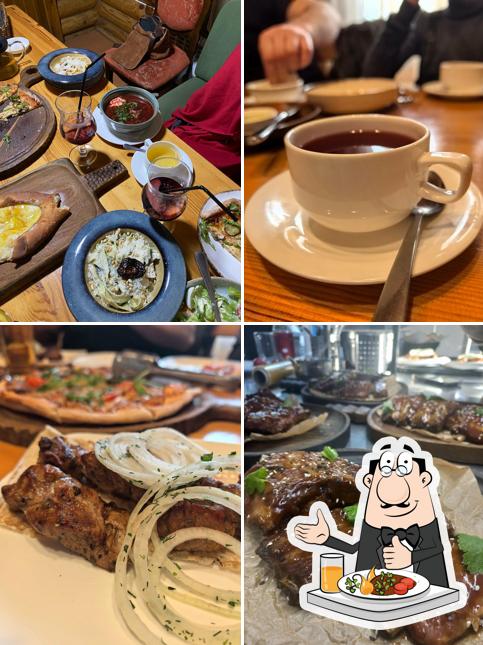 Еда в "Базилике"