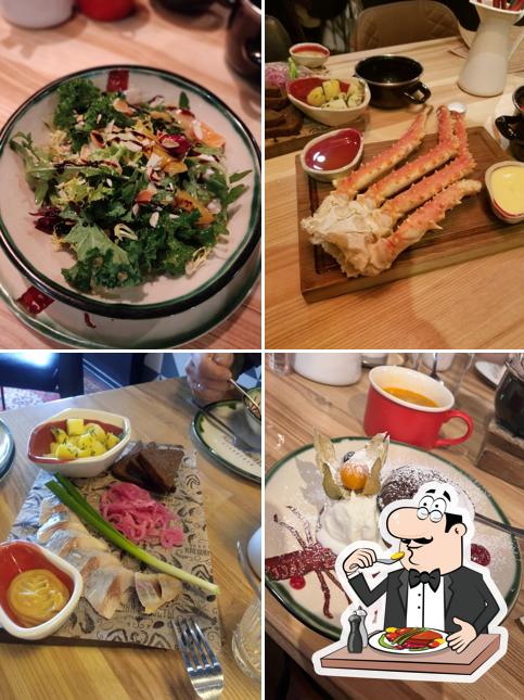 Шоколадный мусс в "Раковарне "Клешни и Хвосты""