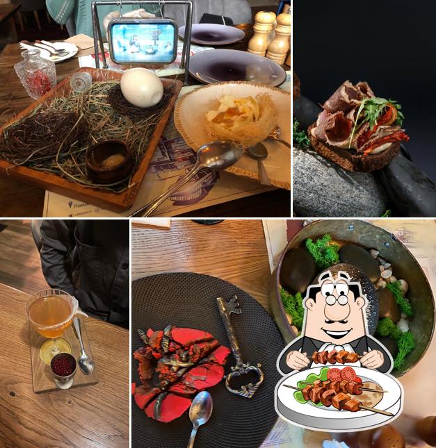 Еда в "The Buddy Cafe"