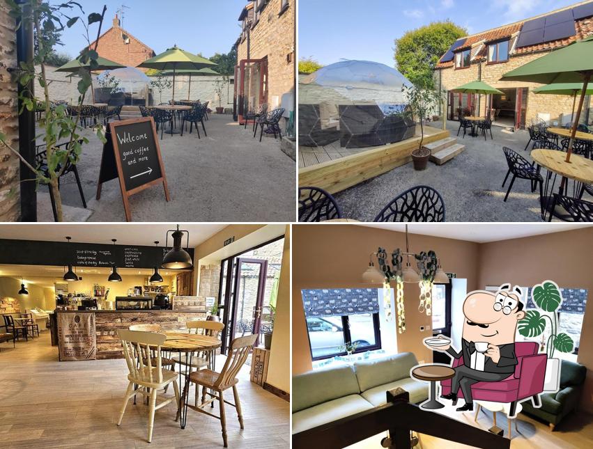 ginger hall café + courtyard