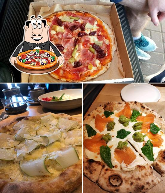 В "Моне" вы можете отведать пиццу