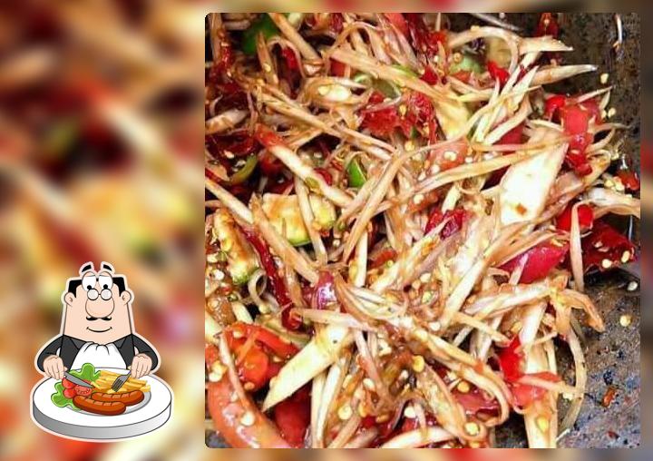 ร้าน ส้มตำลองแล ขายส้มตำ