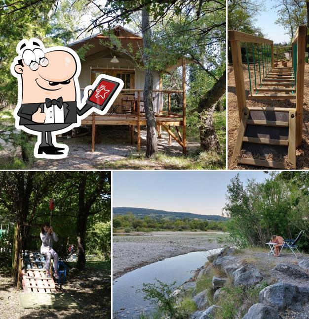 Camping Les Rives de l'Aygues