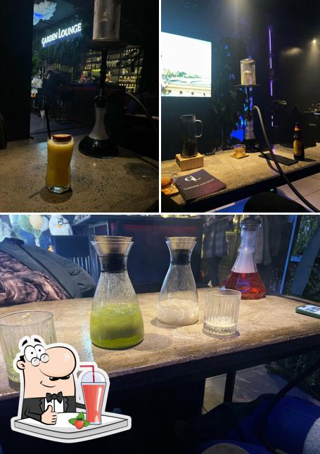 "Гарден Лаундж" предоставляет гостям большой выбор напитков