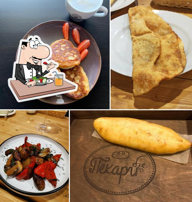 Блюда в "Пекаридзе"