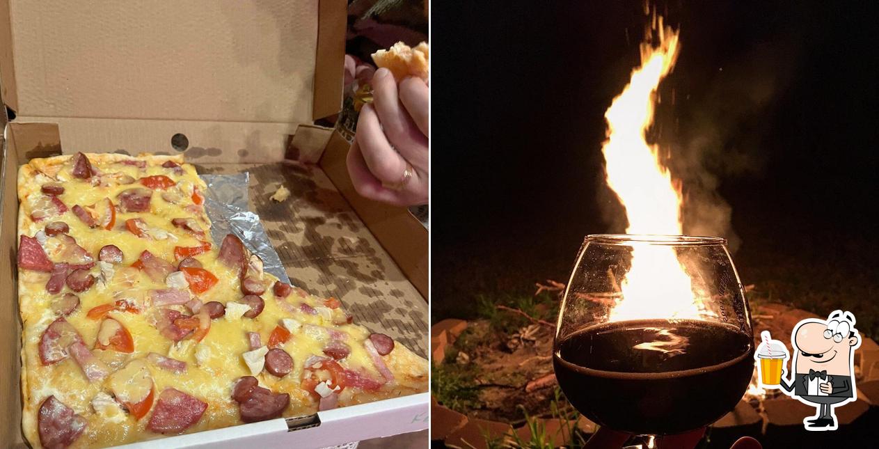 Насладитесь напитками из бара "Шеф-Пицца"