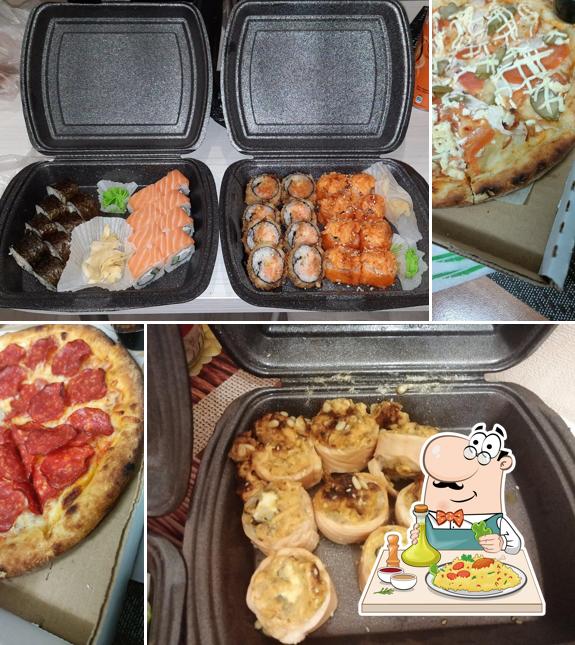 Еда в "Суши Гурмэ"