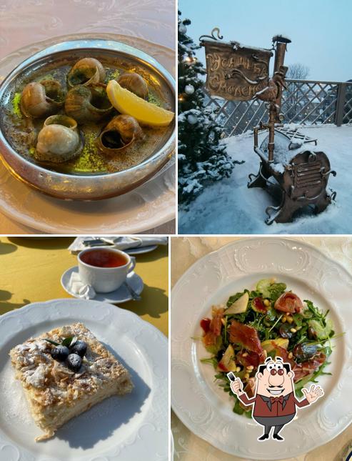 Улитки в "Ресторане Усадьба"