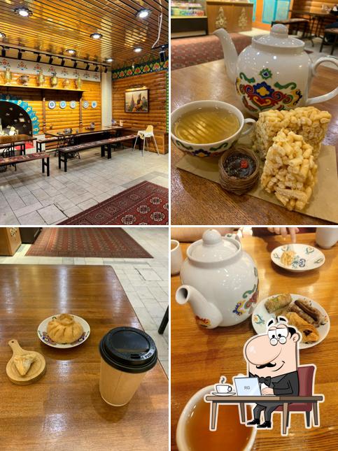 Посмотрите на внутренний интерьер "Чак-Чак & Эчпочмак"