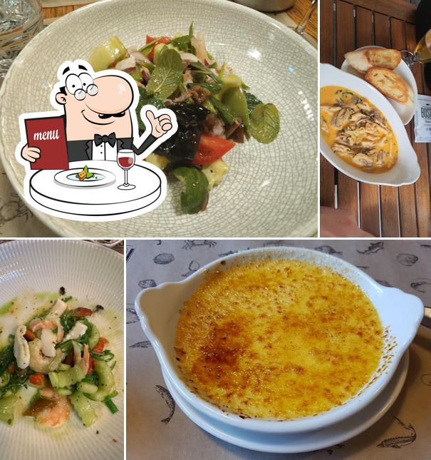 Крем-брюле в "Ресторане Boston Seafood & Bar"