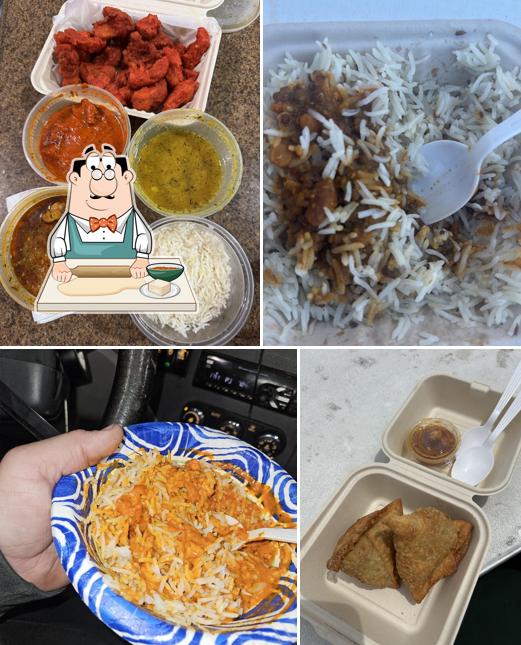 Punjabi Food Plate