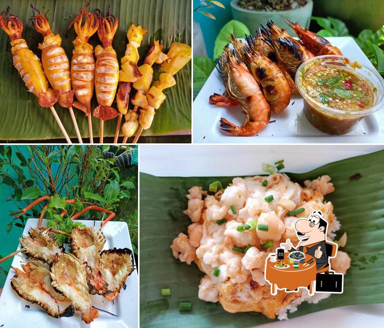 กุ้งเผาซีฟู๊ด