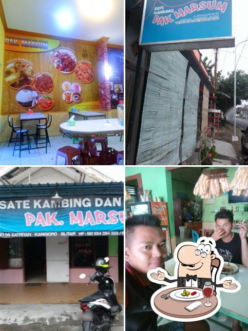 Sate Kambing dan Gule Pak Marsum