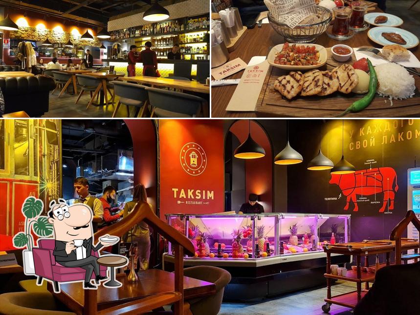 Посмотрите на внутренний интерьер "Taksim"