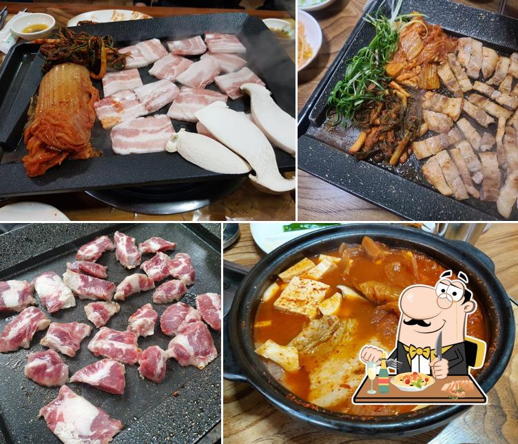 묵은지돼지방