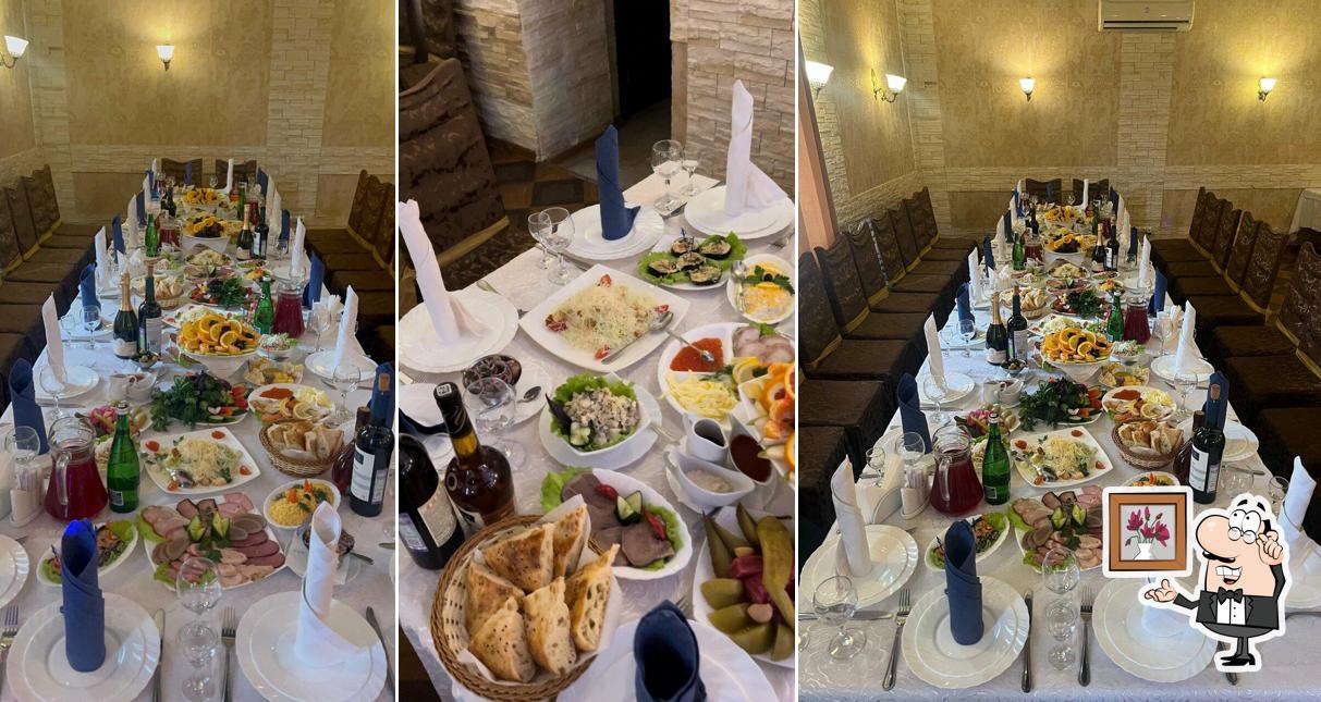 Посмотрите на внутренний интерьер "Идиллии"