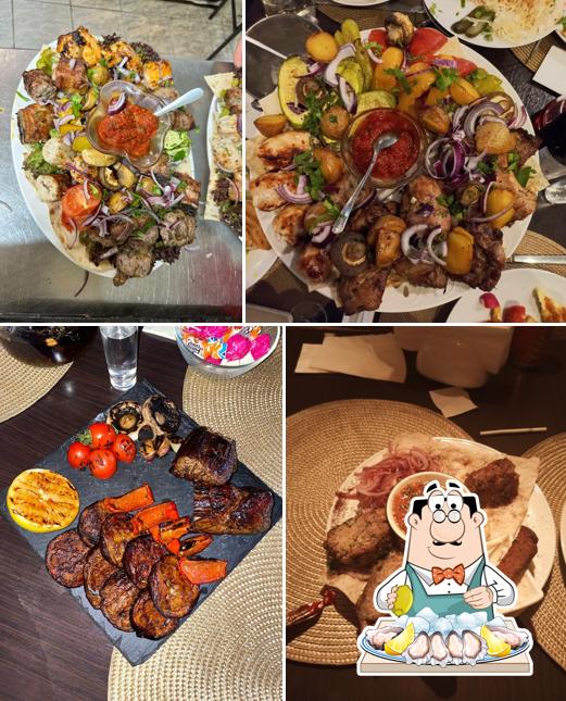 Устрицы в "Гранате"