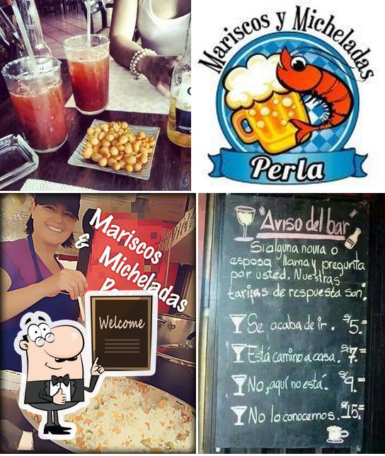 "Mariscos & Micheladas Perla"