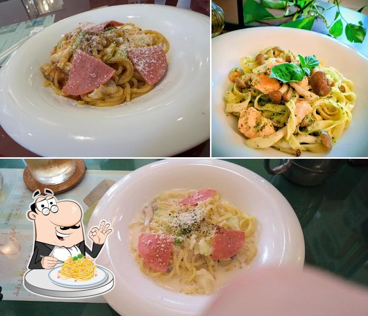 モッチモ パスタ & CAFE 水戸御茶園店