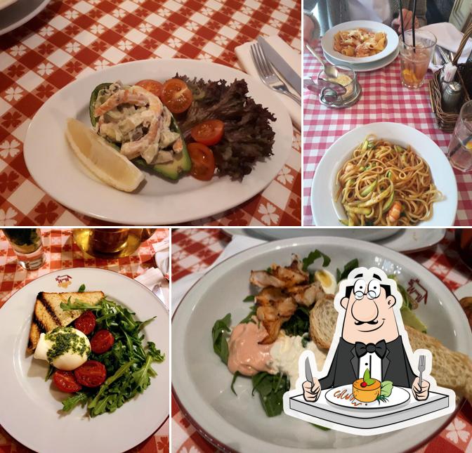 Еда в "Маме Рома"