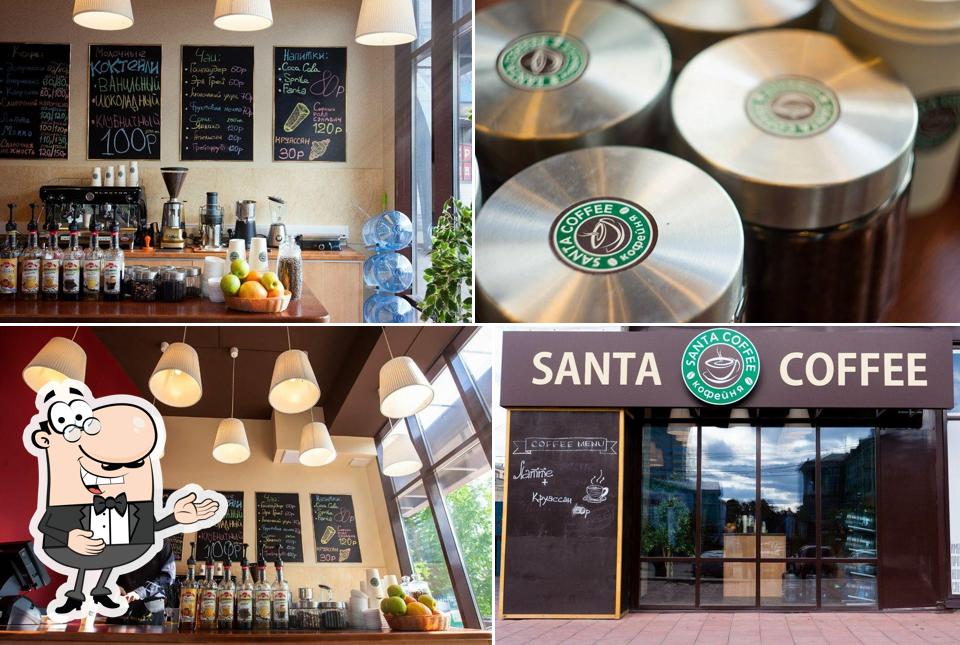 Santa coffee