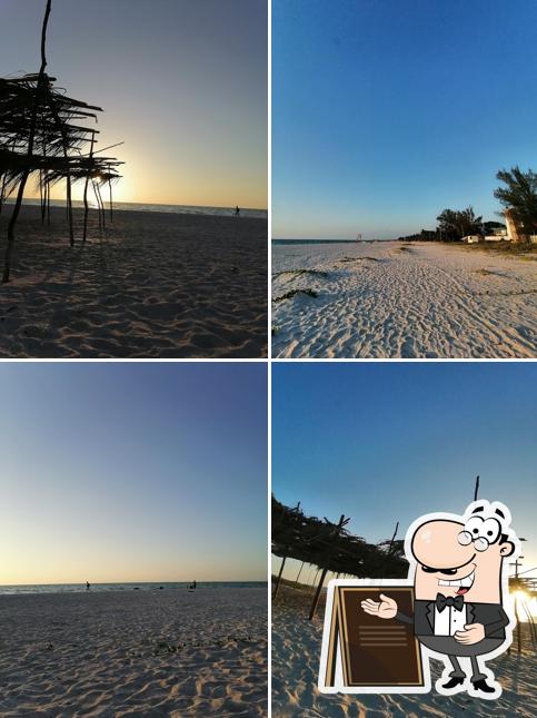 Playa platino Celestún