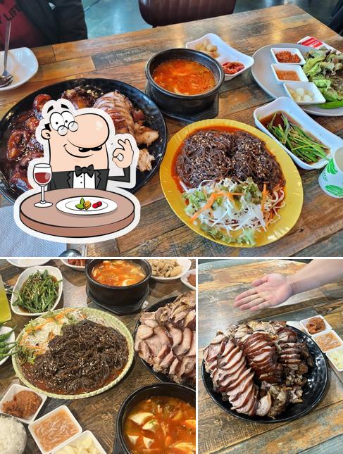 웅비족발