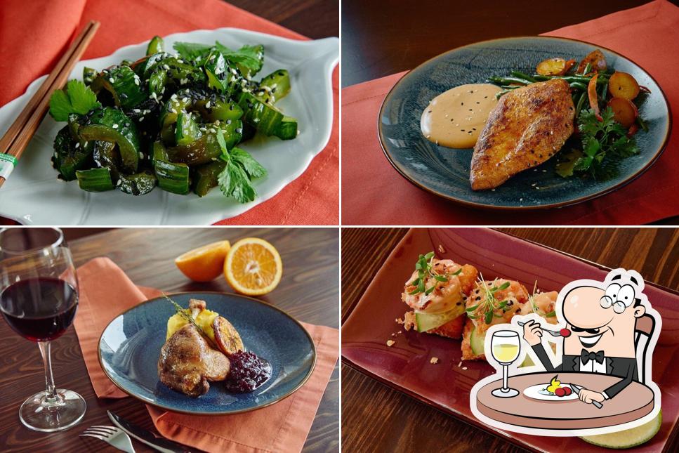 Блюда в "Кафе Терраса"