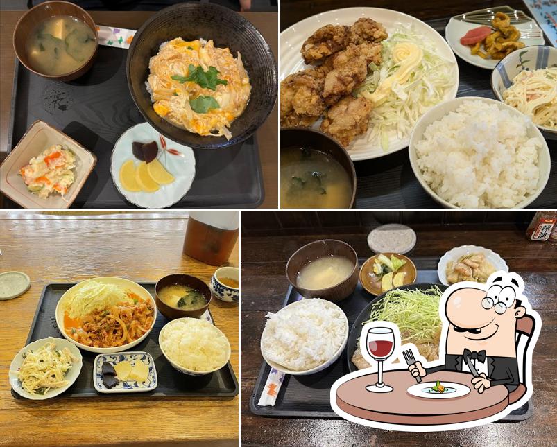 定食酒菜漬け物 食堂 徳兵衛