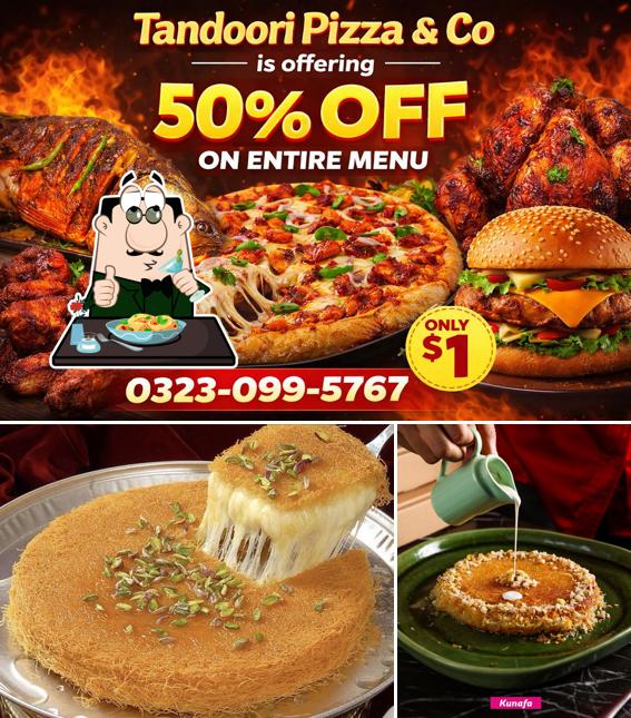 Tandoori Pizza & Co Chicken Fish