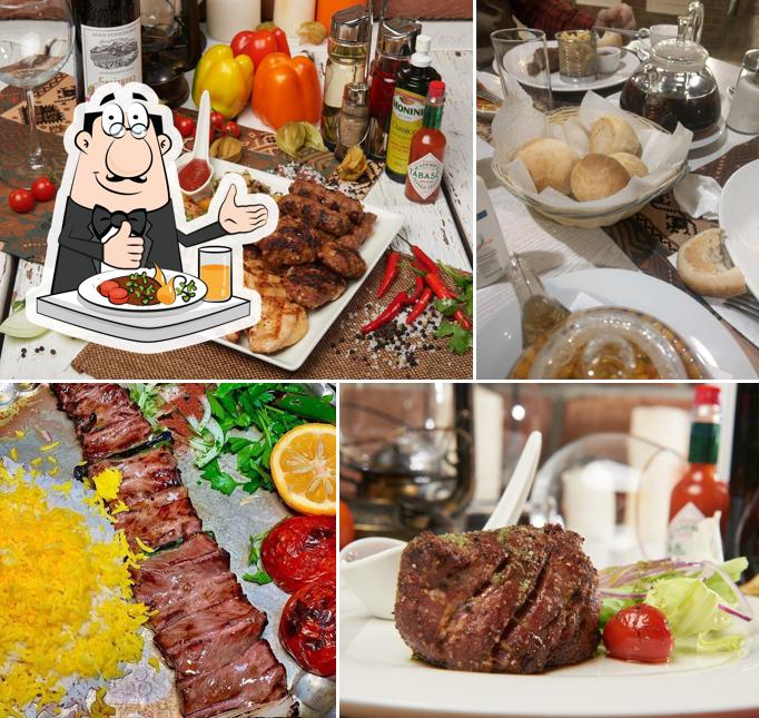 Блюда в "БАНКЕТНОМ ЗАЛЕ ДЖАНЕ -ДЖАНЕ"