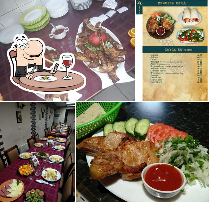 Блюда в "Хижине"