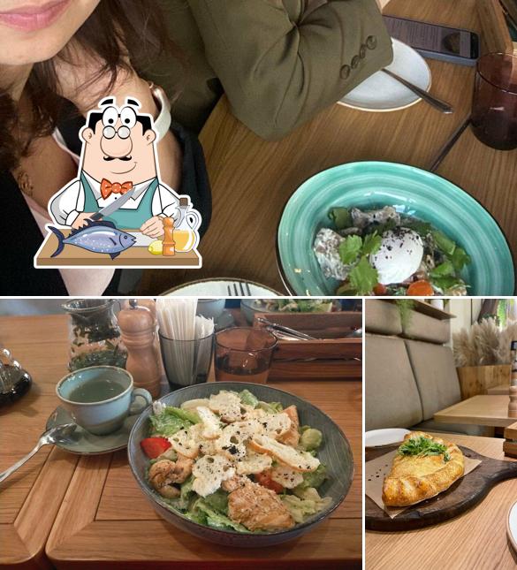 Лосось гриль в "Перчини"