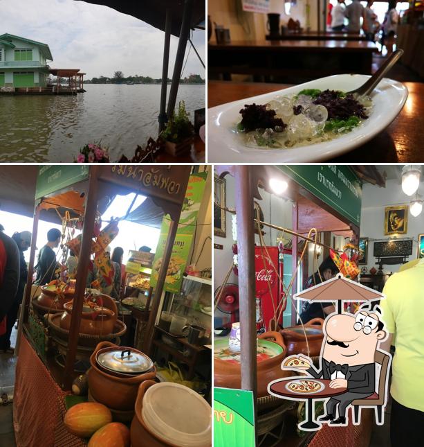 ร้านรอยอินทร์ ลอดช่องไทย ใบเตยหอมแท้