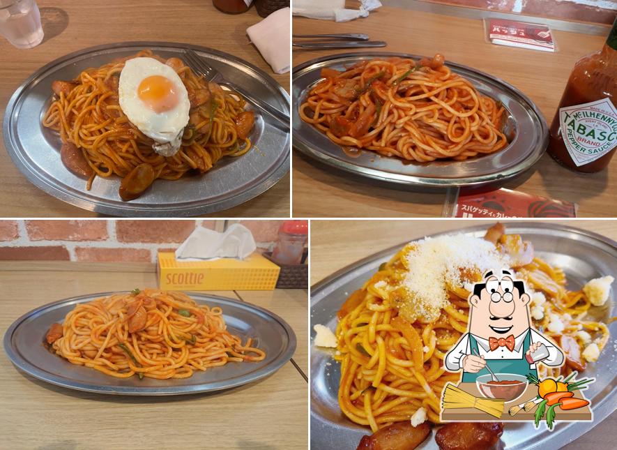 Spaghetti and Curry shops