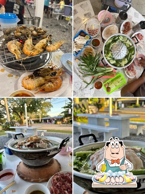 อาหมวย หมูกระทะ