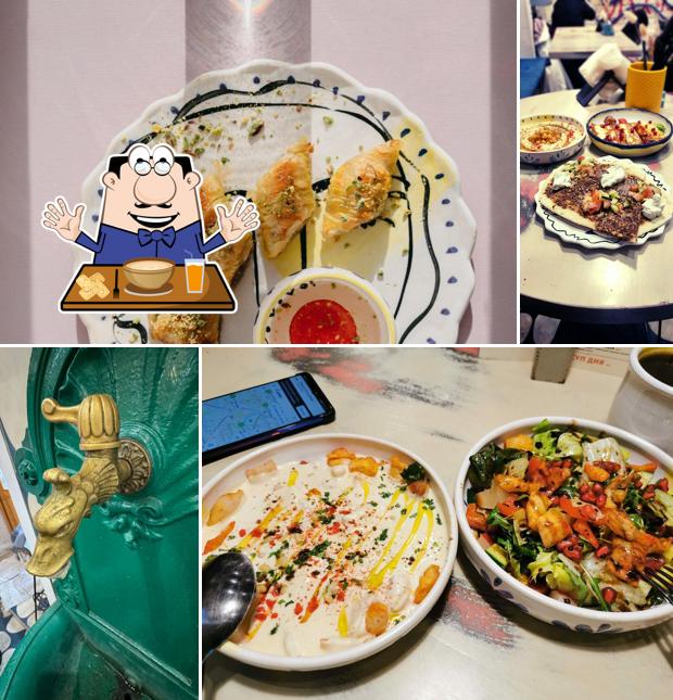 Блюда в "Абу Гош"