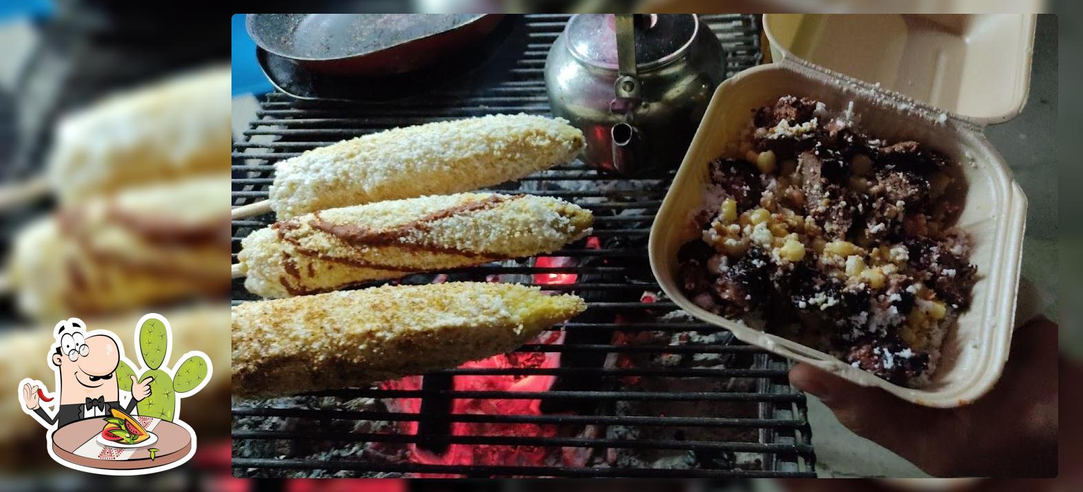Elotes y chaskas El Negro