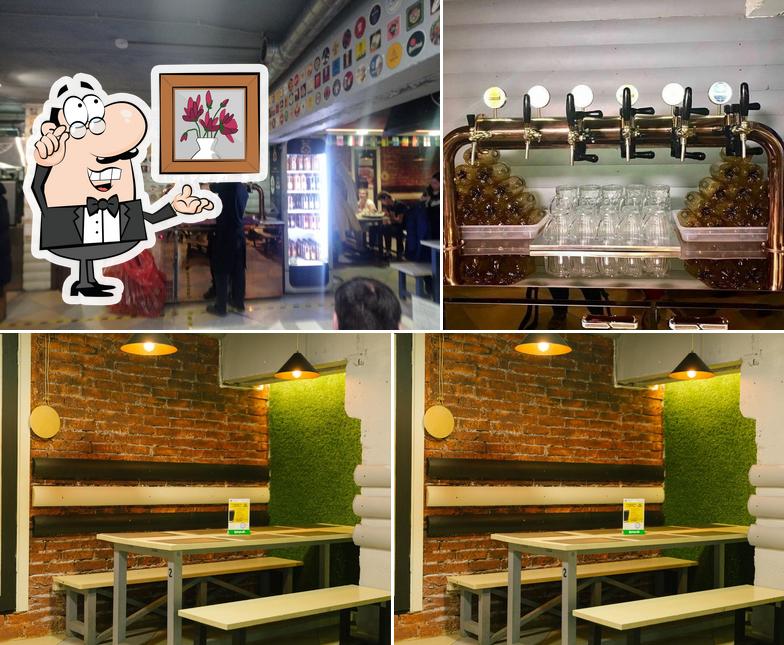 Интерьер "Пивоварни "Ховрино""