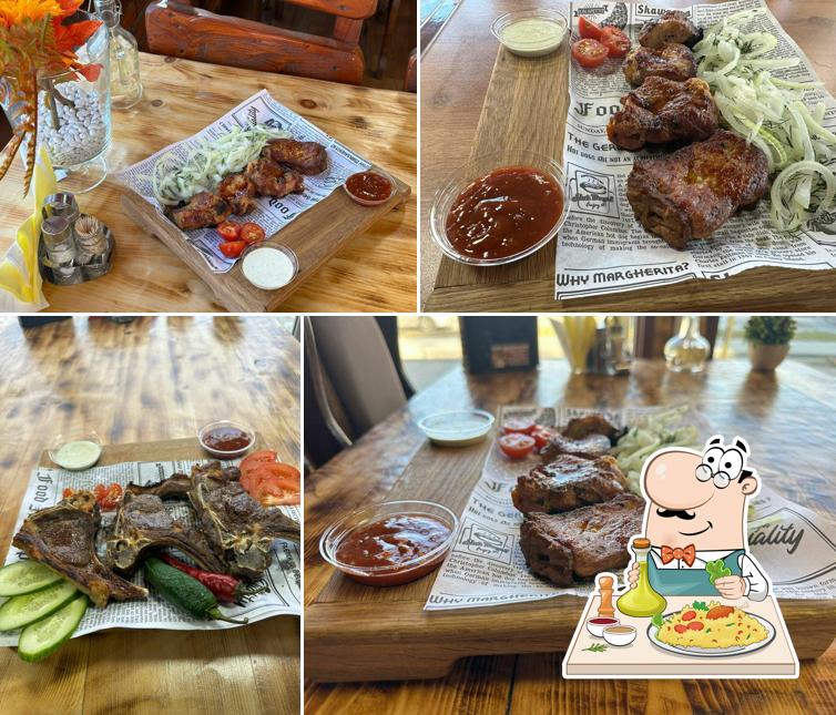 Блюда в "Шашлычной Очаг"