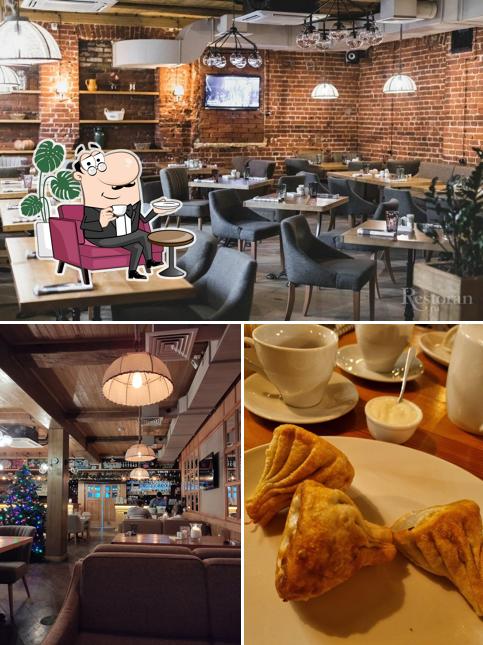 Помимо прочего, в Zagorami есть внутреннее оформление и еда